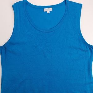 Joseph A. Crew Neck Tank Top Sz XL